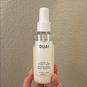 OUAI Leave-In Conditioner in Clear and Cream